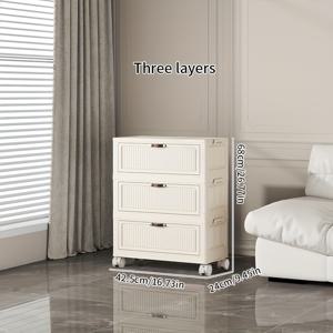 TEMU 길이 59cm, 폭 28cm의 수납 캐비닛. 2, 3, 4, 5, 또는 6단으로 선택 가능합니다. 스낵 보관에 적합하며, 이동 가능하며, 거실 또는 침실의 침대 옆 테이블로 사용할 수 있습니다.