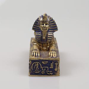 TEMU 빈티지 이집트 스핑크스 조각상 - 수제 레진 피규어와 히에로글리프 베이스, 고대 이집트 홈 & 가든 장식, 역사 애호가를 위한 독특한 선물, 여행 기념품, 전기 필요 없음, 홈 데코용 조각상