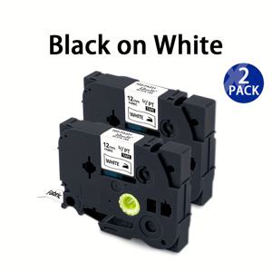 TEMU 2개입 IDREAMIT 브라더 P-Touch 아이론온 패브릭 라벨 테이프 TZe-FA231/FA3/FA3R/FA234 호환, 12mm x 300mm (롤) - 멀티컬러 (랜덤 색상) PT-D210/PT-D220/PT-D400/PT-1280 라벨 메이커용, 옷, 수건, 가방, DIY 공예용 아이론온