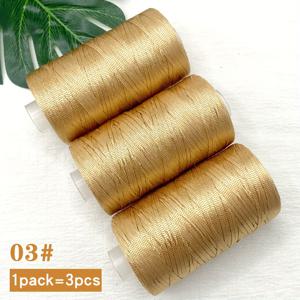 TEMU 3개 세트 아이스 실키 섬유 대나무 섬유 평면 리본 실, 부드럽고 편안한 촉감, 섬세한 질감, 통기성, 색상 고정, 자연스러운 드레이핑 완성 니트, 여름 썬햇, 의류, 가방, 신발, 다양한 DIY 공예에 적합 - 다양한 색상 제공