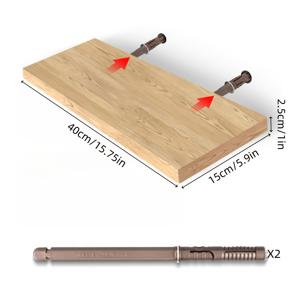 TEMU 벽걸이 선반, 벽걸이 책장, 거실 소파 뒤 수평 벽걸이 선반, 침실용 원목 선반, 플로팅 선반
