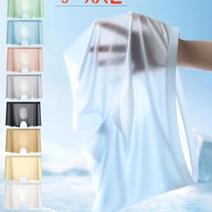 TEMU 10개입 남성용 아이스 섬유 속옷, 여름용 심리스 쿨감, 초박형 통기성 드로즈