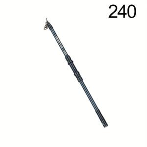 TEMU 1개 탄소 섬유 망원 낚싯대, 매우 내구성, 장거리 캐스팅용으로 설계, 금속 릴 홀더 포함, 바닷물 및 민물 스피닝에 적합