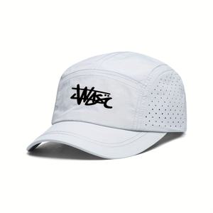 TEMU 1개 남녀공용 빈티지 숏 브래킷 야구모자 - 가볍고 빠른 건조, 통기성 조절 가능한 아웃도어 모자, 맥주 축제, 백투스쿨, 졸업식에 적합 - 충전재 포함 (손세탁 가능)