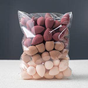 TEMU 60개 미니 메이크업 스펀지, 파운데이션 믹싱 뷰티 스펀지, 액체 및 파우더 완벽한 멀티 컬러 메이크업 스펀지, 논-라텍스 건습 이중 용도 파운데이션 메이크업, 모든 피부 타입에 적합