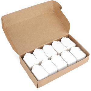 TEMU 1000개 가격표, 흰색 종이 선물 라벨 (1.94인치 x 1.29인치), 빈 의류 사이즈 태그, 쿠폰 태그, 미실링 마켓 태그, 상자 포장, 소매점, 차고 및 파티 선물용으로 적합