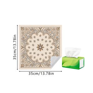 TEMU 1개, [자착식 매직 랩 천] 오버사이즈 탈출 방지 및 스크래치 방지 랩 천, 빈티지 페일리 프린트, 세탁 가능 및 내구성 고양이 침대 담요, 장난기 넘치는 고양이를 위한 그루밍 및 진정 타월로 디자인