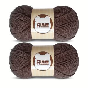 TEMU 35가지 색상 선택 가능 고품질 4가닥 아크릴 실, 100% 아크릴 실, 총 100g/3.53oz 2개, 가을 겨울용 신상품 실, 스웨터, 스카프, 겨울 장갑 코바늘 뜨개질용, 크리스마스 시리즈 선물 코바늘 뜨개질용, 각 세트당 실 2개 포함