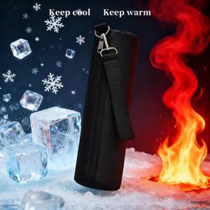 TEMU 캠핑, 여행, 골프, 파티용 휴대용 보온 쿨러백 - 아이스팩 호환, 음식 비접촉 냉음료 보관 튜브, 사이클링, 휴가 등에 이상적인 아웃도어 선물 - 실린더형|골프얼음주머니