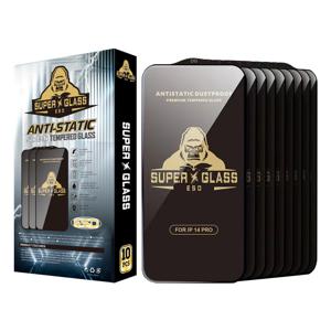 TEMU 아이폰 17, 16, 15 Pro Max, 11, 12, 13, 14 Plus, X, XS, XR, XS Max, 7, 8에 적합한 고화질 액정 보호 필름 10매입. 풀 커버리지, 대형 아크 디자인, 지문 방지 코팅, 먼지 방지 기능 제공.