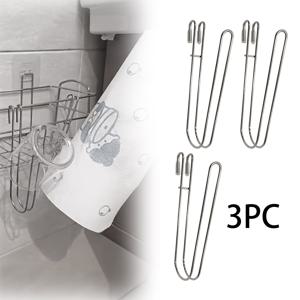 TEMU 식기 건조대 후크, 컵, 병, 머그잔, 젓가락 건조용 주방 컵 홀더 클립, 물컵 정리대, 드릴링 및 접착제 불필요, 3개 세트, 화이트