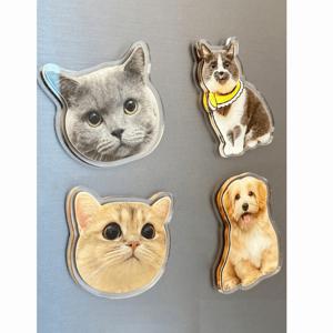 TEMU 1개/3개/5개 맞춤 사진 아크릴 냉장고 자석, 맞춤 선물, 맞춤 생일 선물, 맞춤형 홈 데코, 맞춤 냉장고 자석 선물, 맞춤 선물, 남자친구/ 선물, 부모님 및 가족 선물, 크리스마스 선물, 발렌타인데이 선물