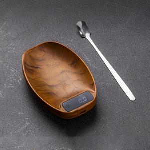 TEMU 1개 충전식 미니 차 저울, 스파이스 허브 새둥지 저울, 200g/0.1g 정밀 저울, 및 핸드드립 커피용, 커피빈 디지털 주방 저울, 타레 기능 및 백라이트 LCD 디스플레이, 여행용 휴대용 전자 저울