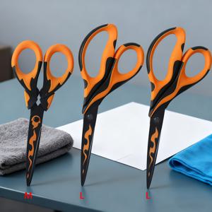 TEMU 3개 세트 내구성 가정용 가위 바느질 사무실 자수 가죽 천 종이 절단 재봉틀 가위 빈티지 웨딩 DIY 공예 도구