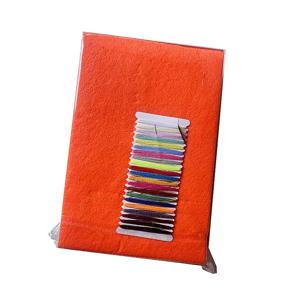 TEMU 20Cm X 30Cm, 부드럽고 생생한 멀티컬러 펠트 부직포 원단 20개입, 재봉 공예 용품 (21색 재봉 키트 포함)