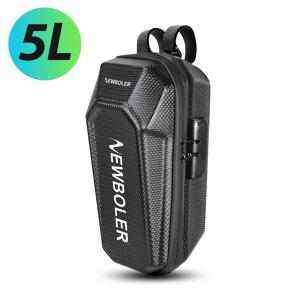 TEMU 전동 스쿠터 가방 액세서리, 3L/5L 암호 자물쇠 전기차 가방 스쿠터 앞 가방 자전거 가방, 통근용, 사이클링백