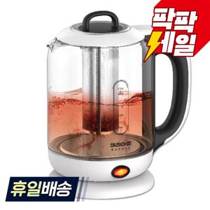 TEMU 전기포트 유리포트 KK-T1799GF 전기주전자 1.7리터