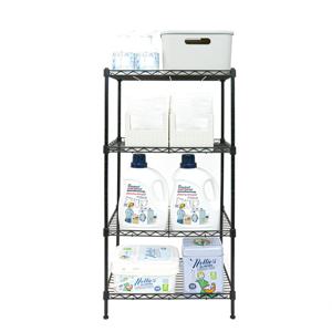 TEMU EASY LIFE 미니 메탈랙 진열대 보관대 수납 선반 450 4단