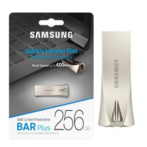 TEMU 삼성 정품 BAR Plus USB 3.1 Flash Drive 외장 USB메모리 256GB 갤럭시 호환 백업 MUF-256BE3/APC