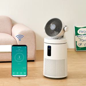 TEMU 롯데 공기청정기 써큘레이터팬 H13