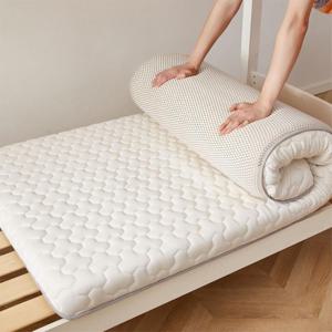 TEMU 침대 패드 퀼트 라텍스 레이어 메모리폼 매트리스 토퍼 7cm