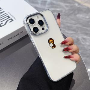 TEMU 휴대폰 케이스 - 애플 몽키 폰 케이스용 투명 소프트 TPU 백 커버, 아이폰 11 Pro Max, 12, 13, 14, 15, 16, 16E, 17, 에어, X, XR, XSMAX, 8, 7 Plus 호환