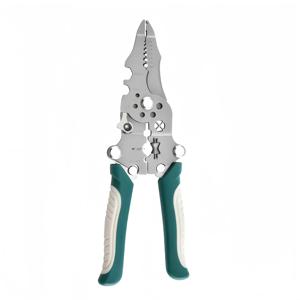 TEMU 16-in-1 접이식 전선 스트리퍼, 풀리 설계 다기능 전기기사용 와이어 스플리터, 와이어 꼬임 펜치, 압착 펜치 수동 공구, 주택 리노ベーション 공구, 산업용 공구