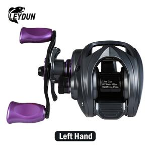 TEMU LEYDUN SEAYUR DC 베이트캐스팅 릴 7.2:1 낚시 릴 베이트캐스팅 릴 캐스팅 릴 드래그 4.5KG 드레이어링 시스템 6+1 알루미늄 프레임 지깅 메탈 바다 낚시 릴