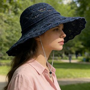 TEMU 세련된 여성용 햇빛 가리개 | 가볍고 접이식 넓은 챙, 손세탁 가능, 여름 여행에 적합