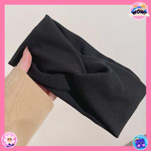 TEMU 여성용 넓은 챙 스트레치 미끄럼 방지 헤어밴드 – 도톰한 와이드 버전 디자인, 요가, 피트니스, 스타일에 적합 | 헤드스카프, 터번, 포니테일 홀더로 사용 가능한 다기능 헤어 액세서리 | 헬스장, 댄스, 데일리웨어에 적합 | 다양한 색상 제공