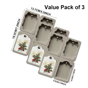 TEMU 4/6구멍 아로마테라피 왁스 시트 DIY 재료, 디퓨저 스톤 펜던트 수제 공예, DIY 아로마테라피 왁스 시트 실리콘 몰드, 세 개의 원형과 세 개의 꽃무늬 DIY 석고 펜던트 몰드, 아로마테라피 왁스 시트 키트