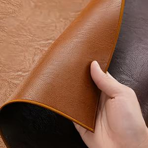 TEMU 고급 PU 가죽 양면 데스크 패드, 대형 미끄럼 방지 간편 세척 키보드 마우스 매트, 노트북용 사무실 학습 워크스테이션 책상 보호매트