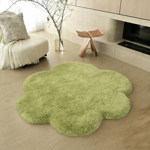 TEMU 1개가 있는 고급, 부드럽고 푹신한 꽃 모양의 러그입니다. 1cm 스펀지 레이어와 4cm 길이의 섬유가 특징입니다. 이 플러시 카펫는 침실, 거실, 발코니, 서재 및 야외 피크닉에 적합합니다.