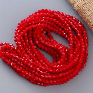 TEMU 900pcs 4mm 유리 Bicone 모양의 느슨한 구슬 도자기 DIY 수제 보석 팔찌 귀걸이 전화 체인 액세서리 만들기