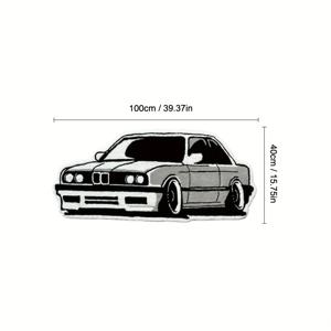 TEMU 빈티지 스타일 비정형 카펫, 1000g/m² 모조 캐시미어, 부드럽고 푹신한 10mm 플러시, 미끄럼 방지 및 세탁 가능, 창의적인 놀이방, 거실, 침실 및 홈 데코에 이상적