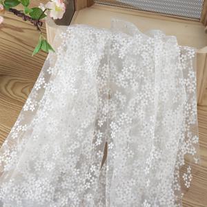 TEMU 골든 글리터 핑크 매화 쉬폰 1개 - 여아용 여름 공주 드레스용 수제 DIY 의류 장식 원단 - 쉬폰 원단 수제 애호가 및 DIY 애호가를 위한 완벽한 선물 파티