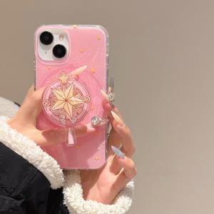 TEMU 휴대폰 케이스 - 아이폰 14/15 11 12 12Pro 12Pm 13 13P 13Promax 14 14Pro 14Promax 14Plus 15 15Pro 15Plus 15Pm 16 16Pro 16Plus 16Promax 용 러브 더블 레이어 매직 월드 휴대폰 케이스