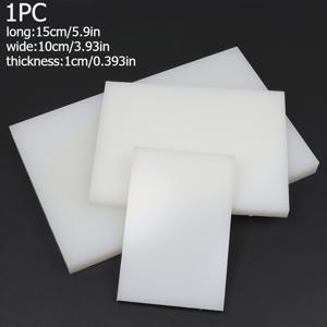 TEMU 펀칭 패드, 흰색 고무 시트 가죽, 원형 펀칭, 다지기, 도마, 수제 가죽 조각 도구 펀칭 패드