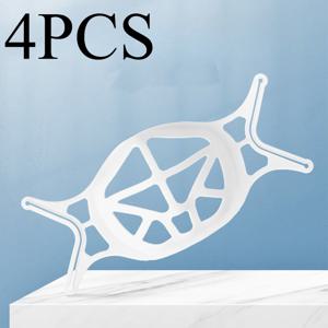 TEMU 실리콘 마스크 거치대 내부 홀더 - 3D 입체 지지 프레임, 기름기 방지 및 통기성, 묻어남 방지 립스틱 마우스 아티팩트, 피트니스 운동/일상적인 마스크 묻어남 방지