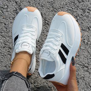 TEMU 스니커즈, 2026 봄/여름 신상 스포츠 두꺼운 밑창 아빠 신발 경량 - 여행용