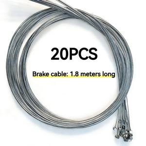 TEMU 자전거 케이블/시프터 케이블 20개, 로드 바이크 및 산악자전거용, 고강도 내구성 소재로 제작 - 야외 사이클링 애호가를 위한 사이클링 액세서리