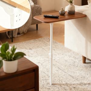 TEMU 다기능 접이식 테이블 다리 - 90° 조절식 금속 테이블 다리, 캠핑/트렁크/커피 테이블/책상용 범용 교체 다리, 내구성 강함, 흔들림 없음, 초경량 및 휴대용. 모든 실내외 환경에 적합. 초경량 휴대용 가구 다리, 다양한 테이블 상판과 호환. 휴대용 접이식 캠핑 테이블 다리