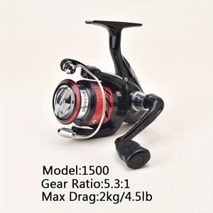 TEMU 스웹파이어 CS 스피닝 릴 1500-5000 ABS 메탈 스풀 2-8KG 파워 하드 기어 다이와 릴