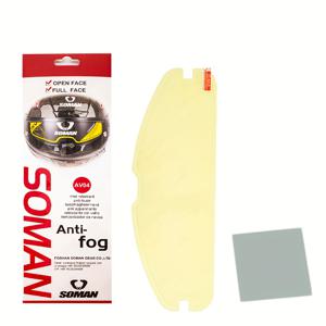 TEMU AGV SHOEI HJC X14 K5 K3SV K1 모터사이클 헬멧용 범용 안티포그 안티 스크래치 비저 필름, 안티포그 렌즈 필름