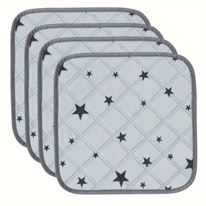 TEMU 4개 (4개) 대형 세탁 가능한 기니피그 소변패드 - 재사용 가능한 초흡수성 미끄럼 방지, 토끼, 햄스터, 대형 쥐 침구용, 케이지, 화장실, 매트, 소형 애완동물 냄새 제거에 적합