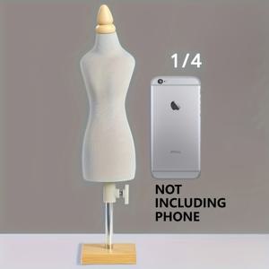 TEMU BJD 드레스 폼 마네킹, 여성 의류 디자인용 핀업 BJD 드레스 폼, 웨딩드레스 마네킹 스탠드, 드레스와 가운용 재봉 모델, 여성 가운 디스플레이 스탠드, 재단사용 인체 모델, 미니어처 재봉용 마네킹, Red Patch Kit 재봉에 적합