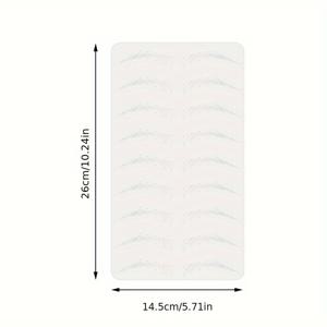 TEMU 점선 연습 야생 눈썹 시뮬레이션 수제 눈썹 피부 초보자용 타투