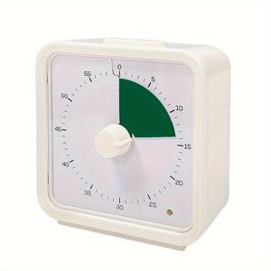 TEMU 학습, 업무 회의, 시험, 주방 작업 시 자율 규율 향상을 위한 60분 시각 타이머, 크리스마스 선물로 완벽