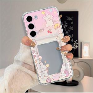 TEMU 휴대폰 케이스 - 카드 케이스 휴대폰 케이스, 삼성 갤럭시 A 12 13 14 22 23 33 42 51 52 53 71 72 73 S 20 FE 21 PLUS 22 PRO 23+ 24Ultra 4G 5G에 적합, 텍스처 디자인, 내마모성 고품질