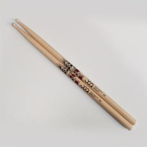 TEMU 메이플 드럼스틱 세트 - 5A, 7A, 5B 모델로 다양한 요구에 맞춤형. 클래식 티어드롭 팁 디자인의 퍼커션 악기용. 미끄럼 방지 및 내구성 강화. 연습, 공연 또는 선물용 필수 아이템